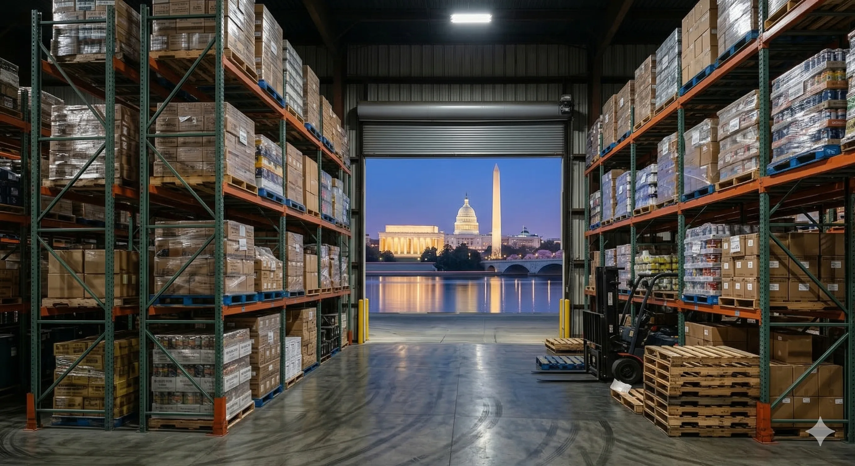 New and used pallet racking systems available in Chesapeake VA and the Hampton Roads metro area
