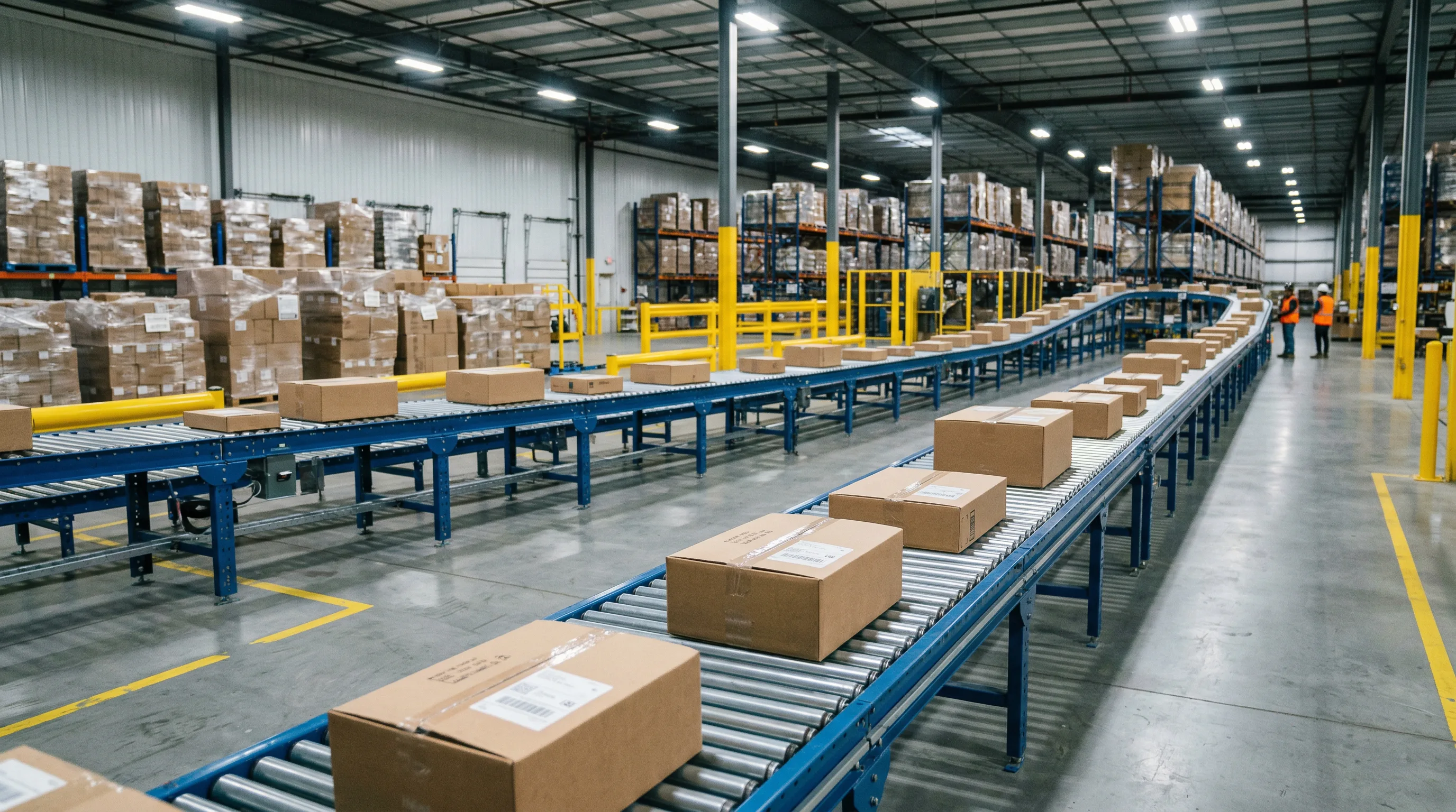 Conveyor Systems available from Chesapeake Pallet Racking in Chesapeake VA and Hampton Roads