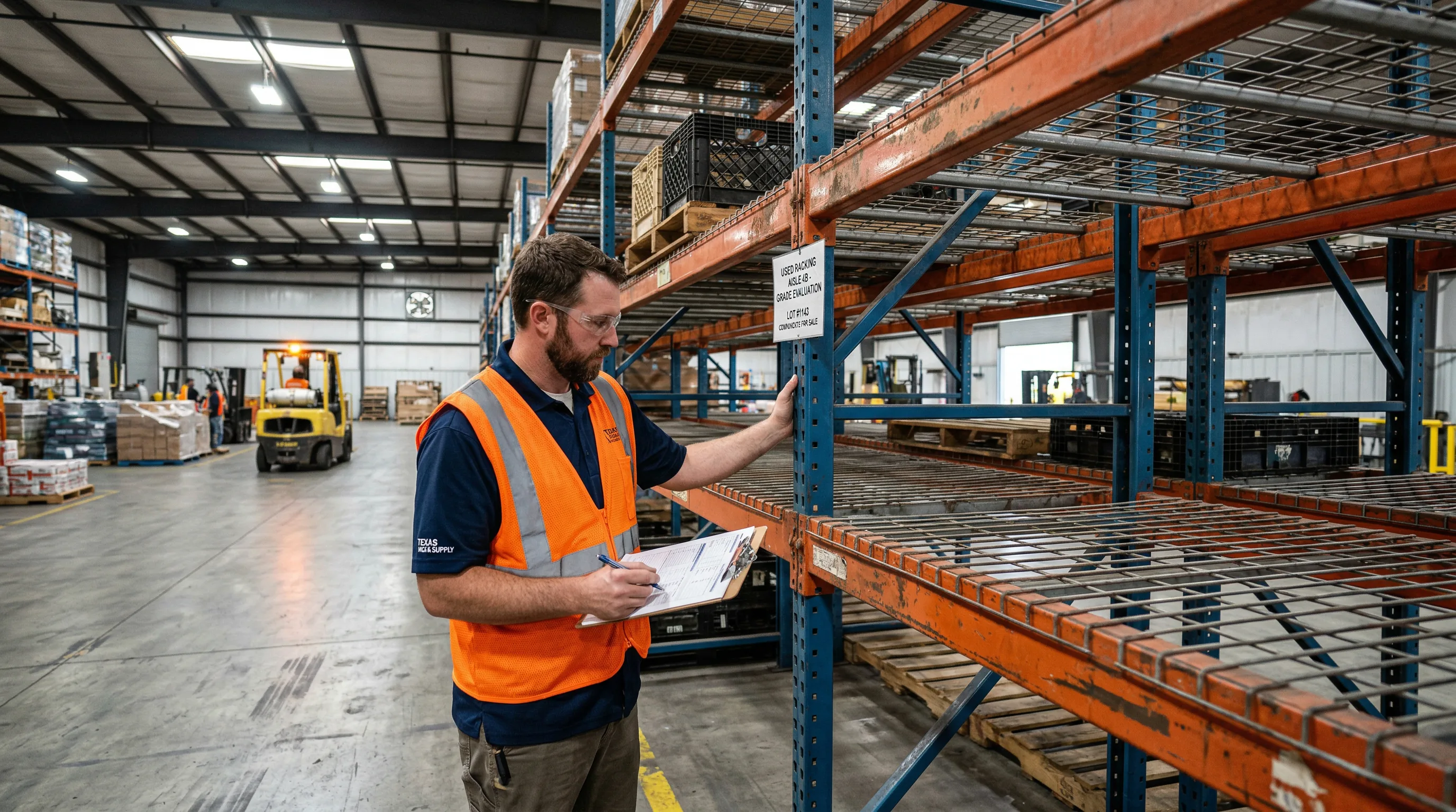 New and used pallet rack systems available in the Chesapeake VA and Hampton Roads metro area